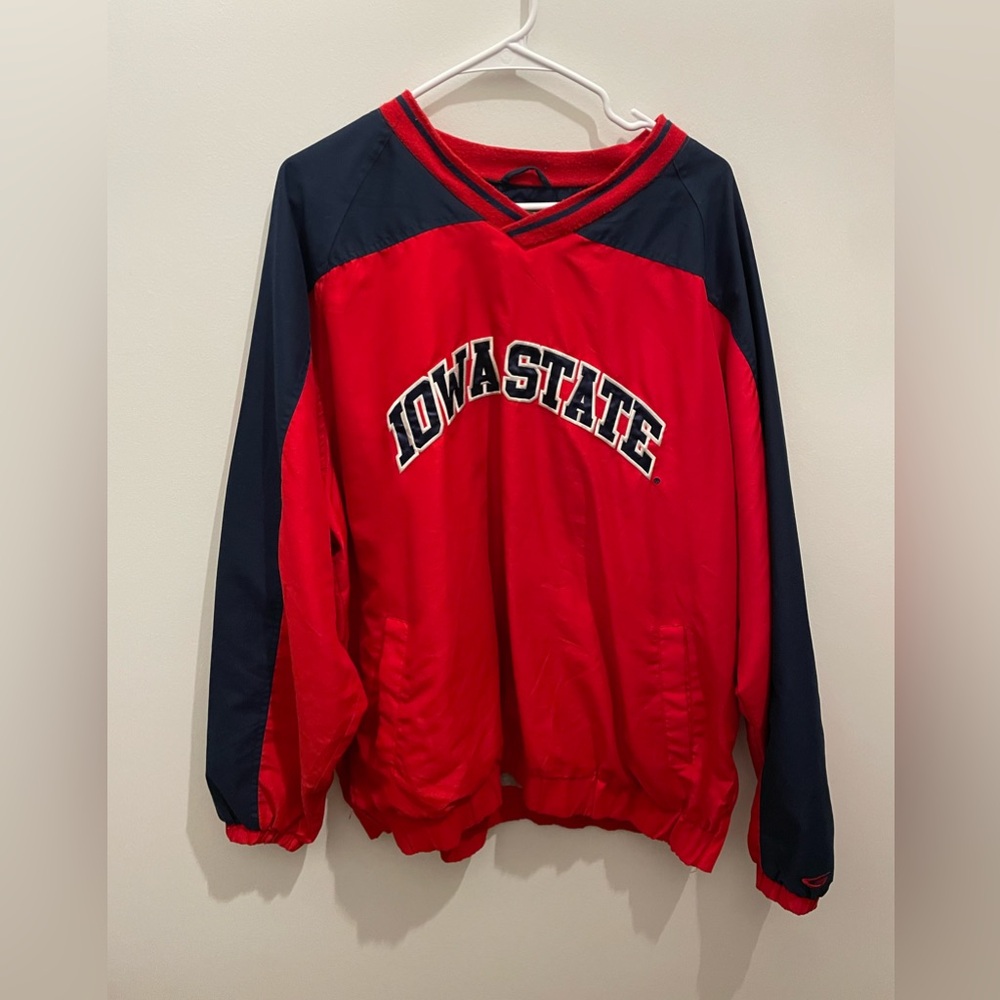 Iowa State Red & Navy Windbreaker Jacket
